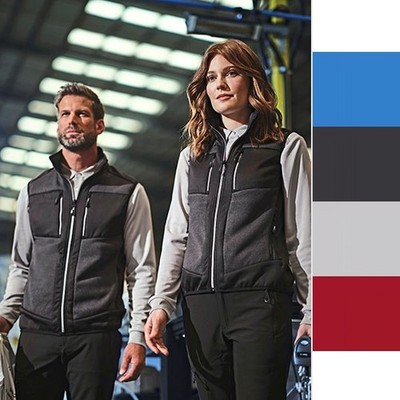 Regatta E-volve Unisex Knit Effect Stretch Bodywarmer TRA914 Damen Herren Bodywa