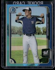 2015 Bowman Draft #104 Jake Gatewood Chrome Blue Refractors #/150
