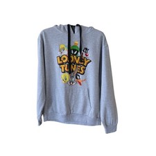 Looney Tunes Youth Size L 11-13 Graphic Hoodie Sweatshirt