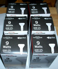BOX OF 6 Keystone KT-LED94P-V-840-S-DP, Vertical 9W LED Lamp, 40K, G24Q, 26W CFL