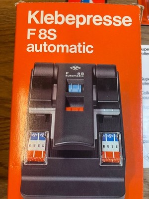AGFA Klebepresse F 8 S automatic   Typ 5258/222   Super 8 Folienklebepresse OVP