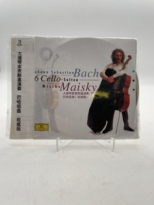 MISCHA MAISKY 6 BACH CELLO SUITES 3 CD 1999 GERMANY - DEUTSCHE GROMAPHON - DDD
