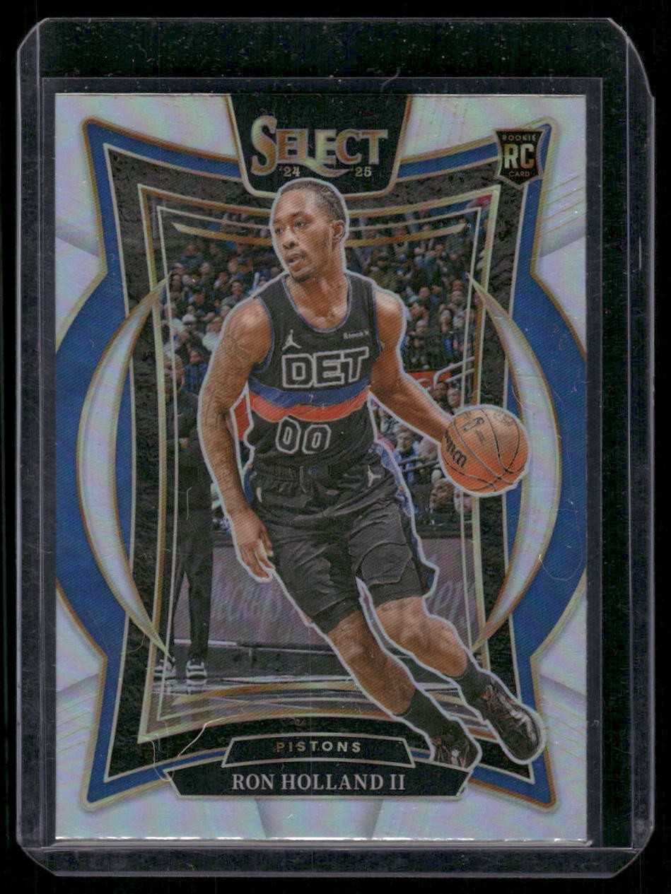 2024-25 Panini Select - Concourse Ron Holland II #74 Silver Prizm (RC)