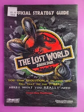The Lost World Jurassic Park Brady Games Strategy Guide Book COMBINE SHIPPING