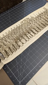 WWII 191st Ordnance Battalion Panoramic Photo, Utah Beach D-Day (1943)