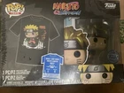 Funko POP & Tee: Naruto Shippuden - Naruto Metallic-Large- Special Edition New