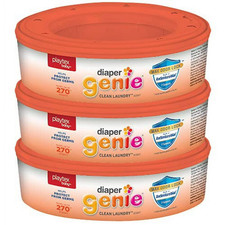 Diaper Genie Refill, Clean Laundry Scent, Max Odor Lock 3 pack 810 count