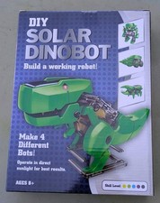 DIY Solar Dinobot Build A Working Robot Makes 4 Different Robots Brand New
