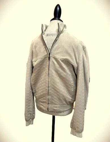 Vintage Versace Classic V2 Men’s Beige Jacket - Textured / Lightweight Bomber St video thumbnail