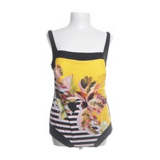 Anita, Badeanzug, Größe: 48, Schwarz/Gelb/Mehrfarbig #QBt