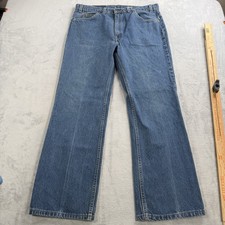 Levis 517 Vintage Jeans Mens 36x30 Orange Tab Boot Cut Saddleman Made USA
