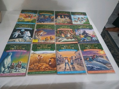 Lot 50 Magic Treehouse books by Mary Pope Osborne.New Cover Art.