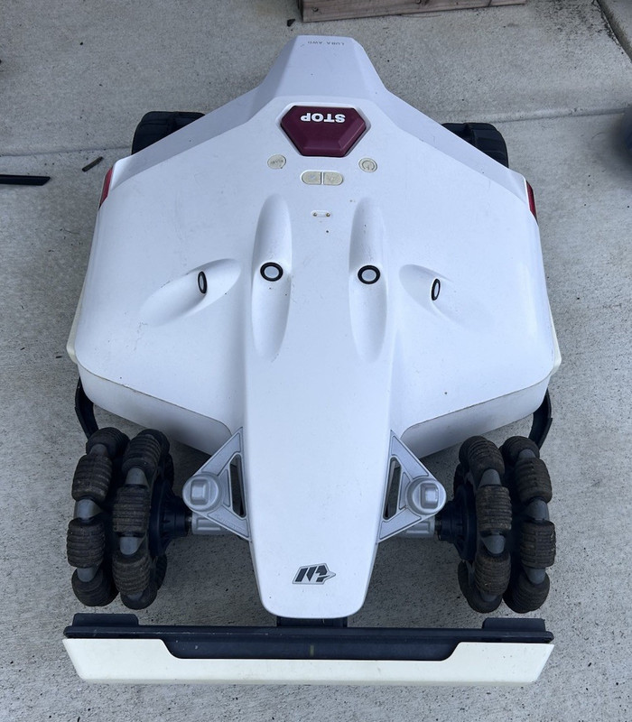 Mammotion LUBA AWD 5000 Robotic Lawn Mower w/ RTK Reference & Charging Station