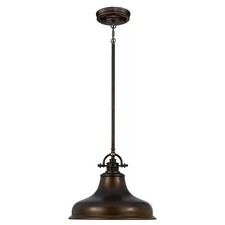 Quoizel Emery Pendant Light Paladian Bronze Medium Ceiling Fixture Modern Indoor