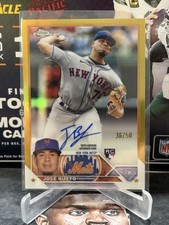2023 Topps Chrome RC Rookie Autograph Auto Gold  #RA-JBU Jose Butto /50