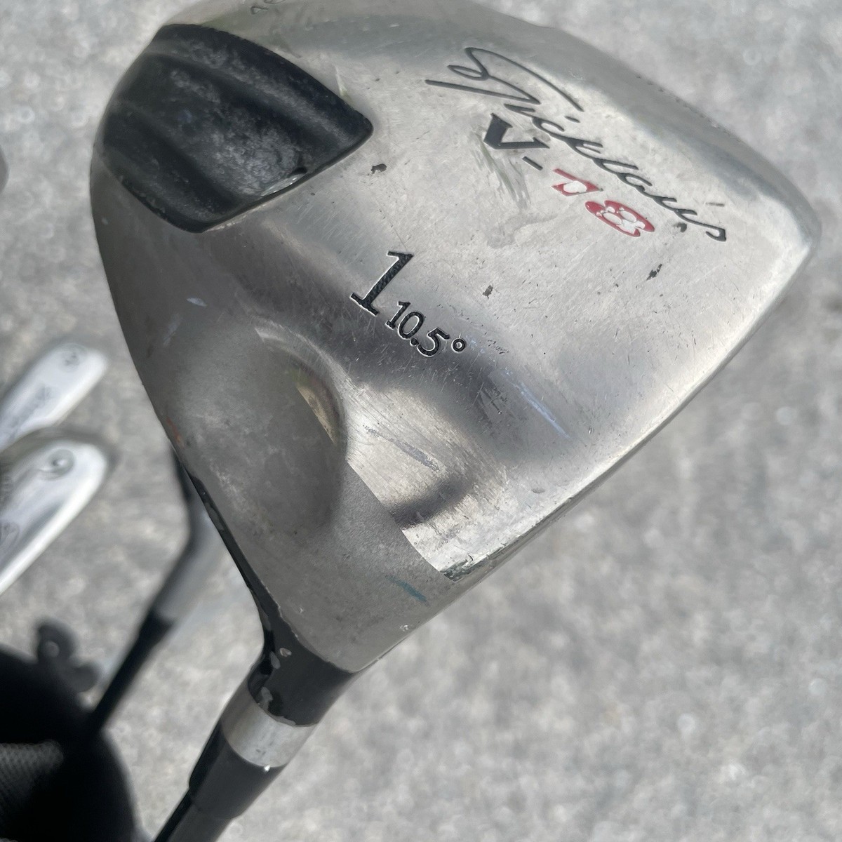 Nicklaus V-18 Complete Set | Driver FW 3H-4H 6 8-PW | Bag - Mid