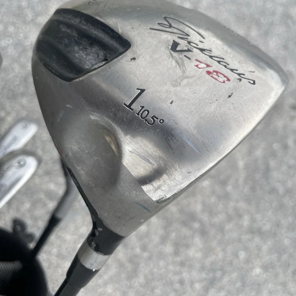 Juego completo Nicklaus V-18 | Driver FW 3H-4H 6 8-PW | Bolsa - Flexión media - Derecha Foto 4 de 4