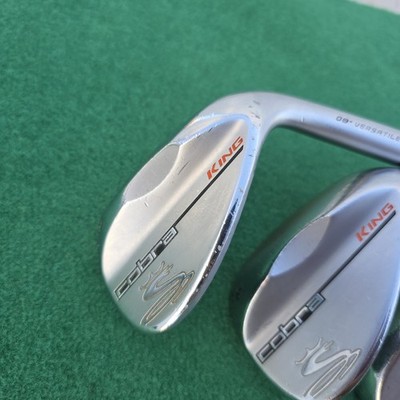 3 Piece Cobra King Orange Wedge Set 54, 56, 60 Right Handed Steel