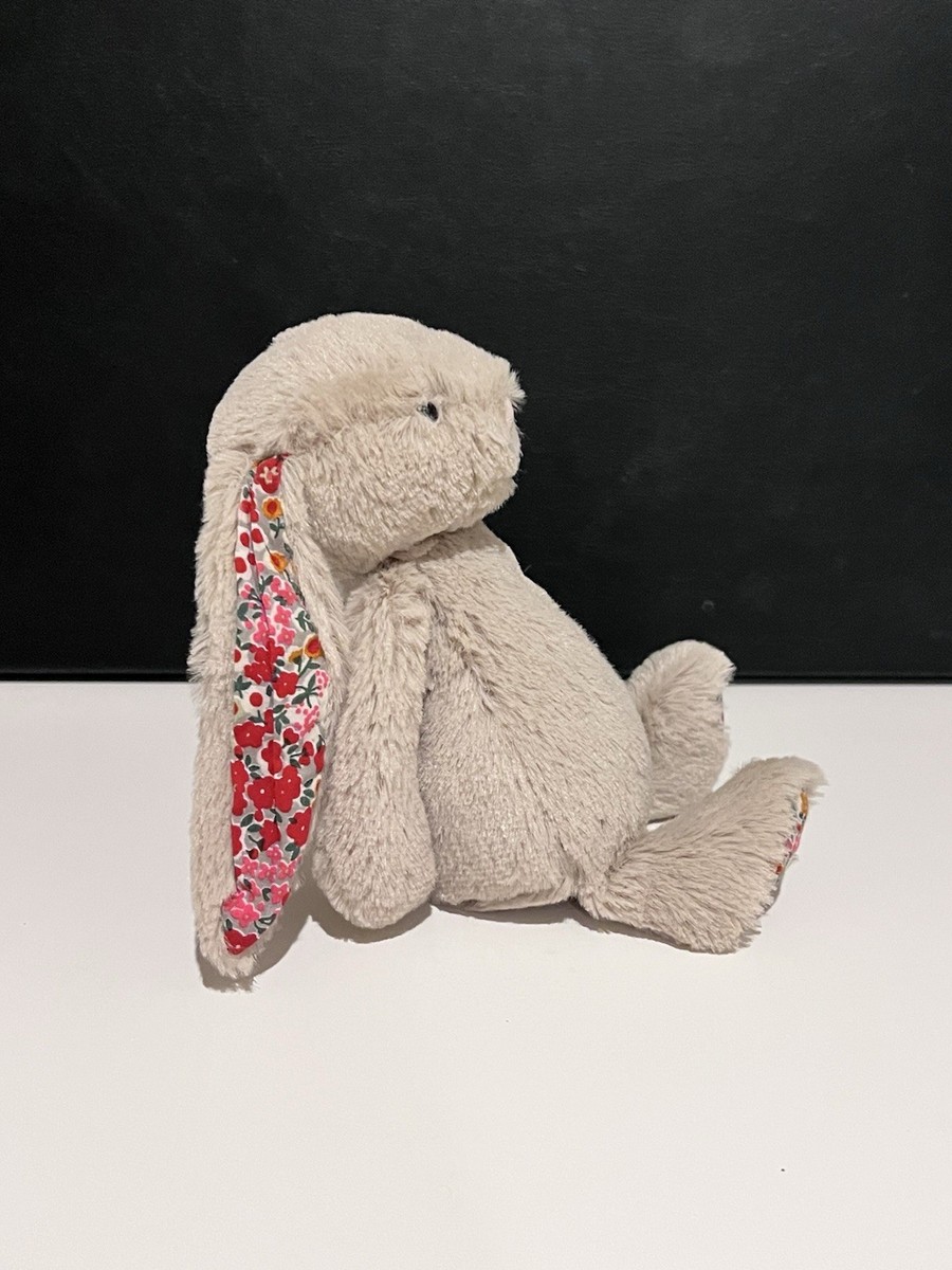 AUTHENTIC‼️ NWT Jellycat small beige blossom bunny 7