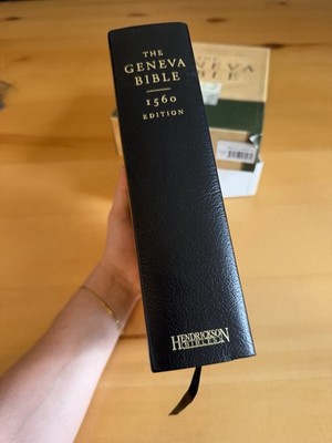 Geneva Bible 1560 Edition by Hendrickson (2007, Leather) for sale