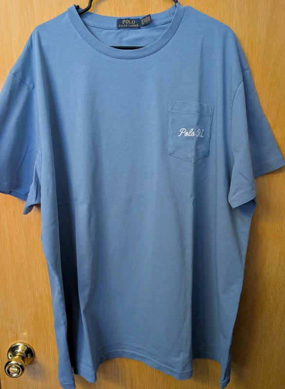 Men's Polo Ralph Lauren Polo Bear with Front Pocket T-Shirt - Blue 80309001_400