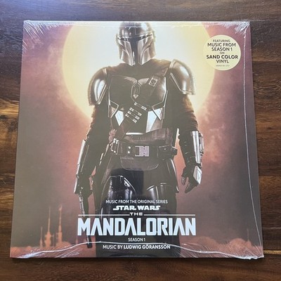 The Mandalorian Season One Soundtrack Sand Colored Vinyl SEALED DME Exclusive 