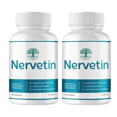 2-Pack Nervetin Capsules   Nervetin Neuropathy Supports Nerve Health - 120 Caps