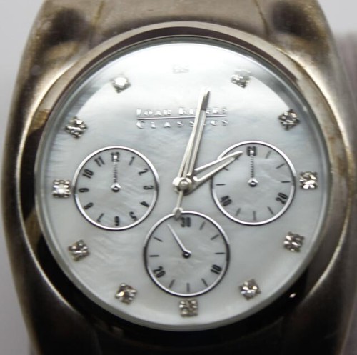 Joan Rivers Womens Watch Classics V377 Silver Tone Case, White Face & Straps - Picture 2 of 4