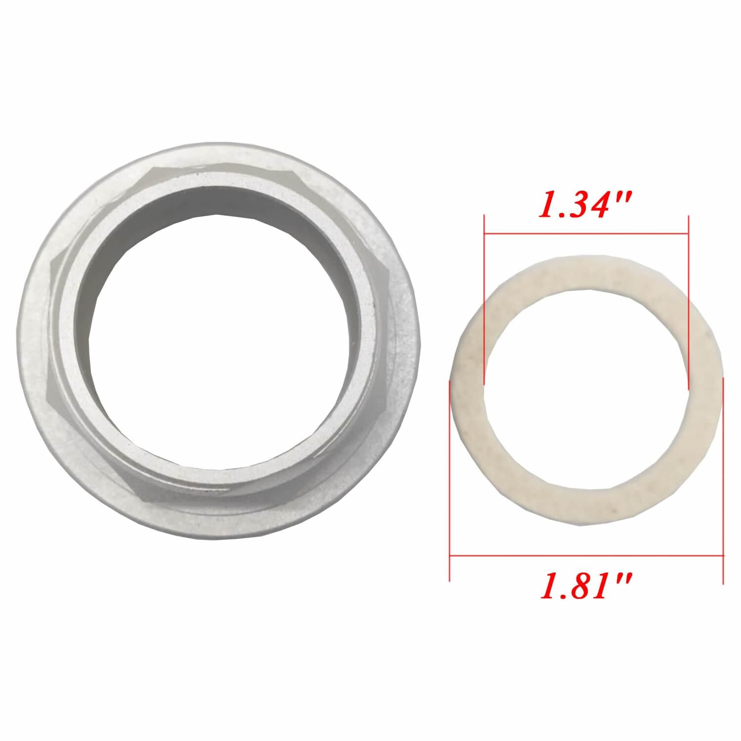 Electric Fuel Pump Bung Adapter Kit Replacement for 2" NPT Tank Bung