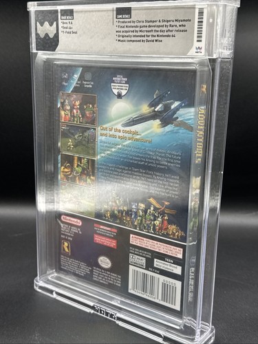 Star Fox Adventures Starfox Made In Japan 1st Print GameCube WATA 9.6 A+ - Picture 4 of 7