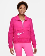 Nike Womens Running Division Jacket Pink DJ0924-607 Size Medium