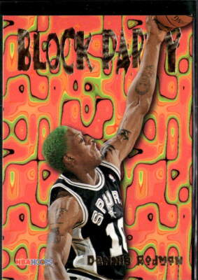 1995 Skybox Dennis Rodman Block Party 2 of 25 | eBay