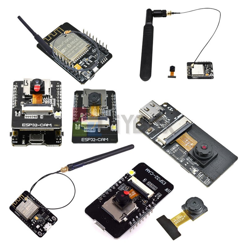 ESP32-CAM WIFI Bluetooth Board Module OV2640 Camera + 2.4Ghz Antenna FT232RL