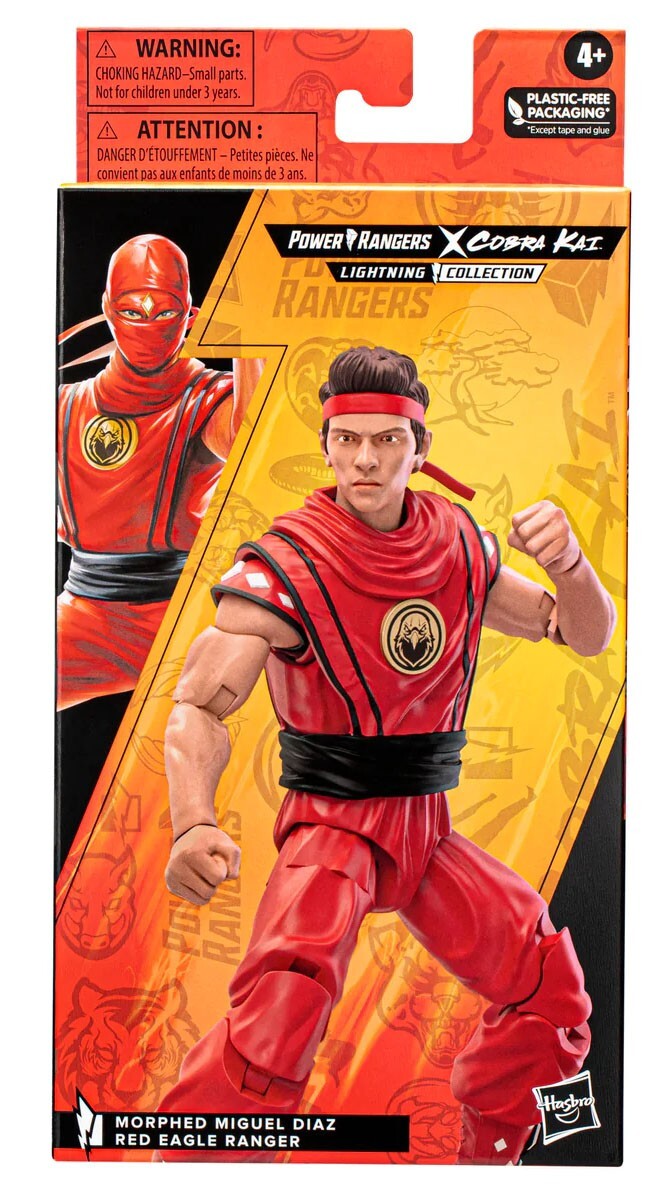 MIGUEL DIAZ red eagle Power Rangers Lightning Collection X Cobra