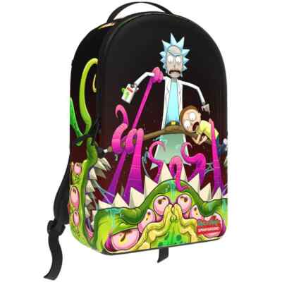 Sprayground Rick Morty DLXR Alien Mouth Backpack