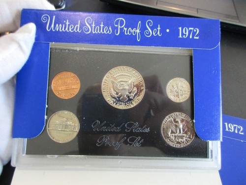 1972 UNITED STATES Proof Sets - 1972, 3 of them. - Picture 4 of 4