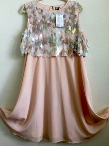 asos pink maternity dress