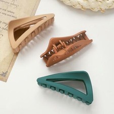 Women Hair Claw Clamps Large Hair Clip Matte Shark Accessories Hairpin