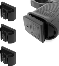 3 Pieces Bottom Grip Rear Cavity Frame Insert Plug for Glock (Gen 4&5) Mid and F