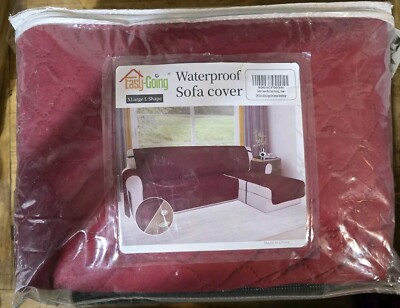 Easy-GoingSofaSlipcover XLarge L ShapeSofa CoverSectionalCouchCoverChristmas Red