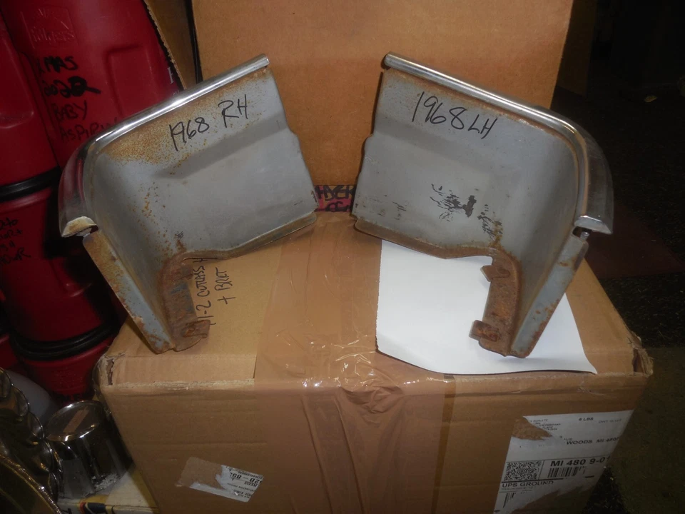 GM Oldsmobile Cutlass 1968, F-85, 442, W-30, rellenos de guardabarros y cejas L&R Foto 2 de 4