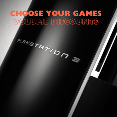 Playstation 3 Video Games | Choose Your Games | Volume Discounts