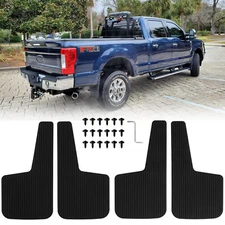 For Ford F-250 Super Duty 4Pcs Wide Rally Mud Flaps Splash Guards Mudguards