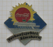 دبوس Coca-Cola SALES AREA
