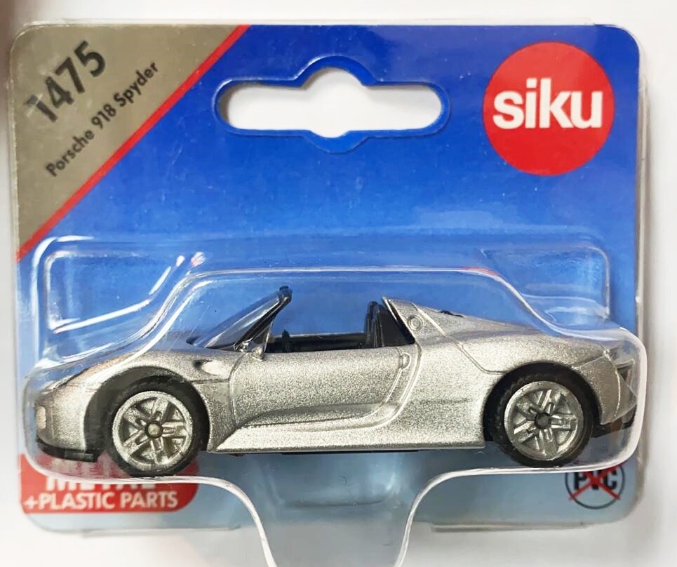 Germany Brand SIKU 1475 Porsche 918 Spyder