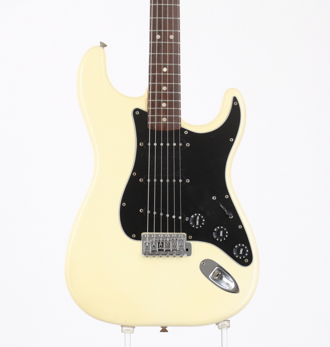 Fender USA American Stratocaster レフティー Fender USA Stratocaster Olympic White Rosewood Fingerboard