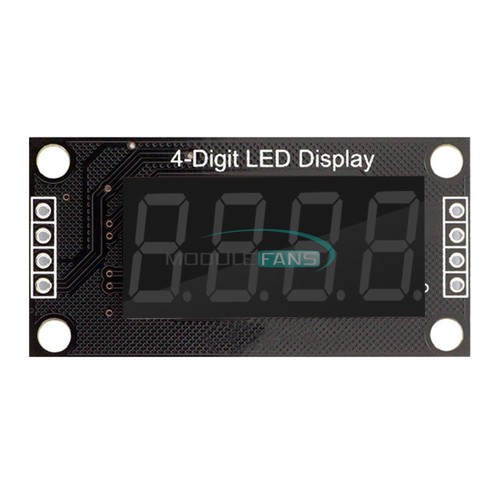0.36" TM1637 7-Segment 4-Bit Digital Tube LED Blue Display Module For Arduino - Picture 3 of 5