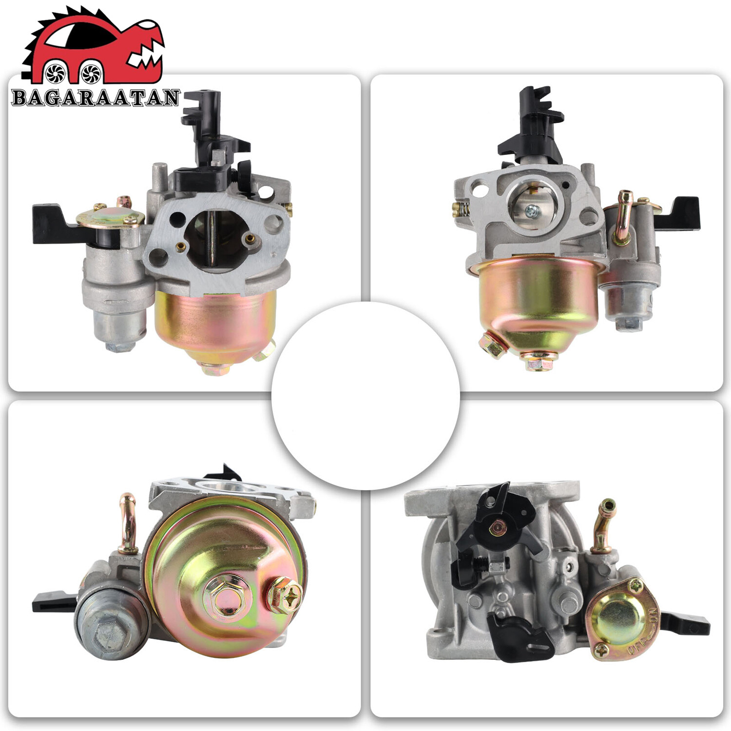 For Predator 212cc 196cc GX160 CT200U Go Kart Carburetor Air Filter Adapter Kit