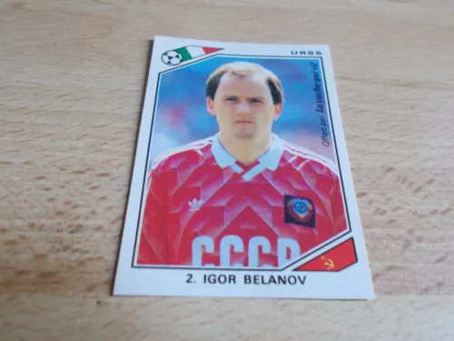 Image PANINI VACHE QUI RIT - ITALIE 1990 - IGOR BELANOV - URSS  - N°2