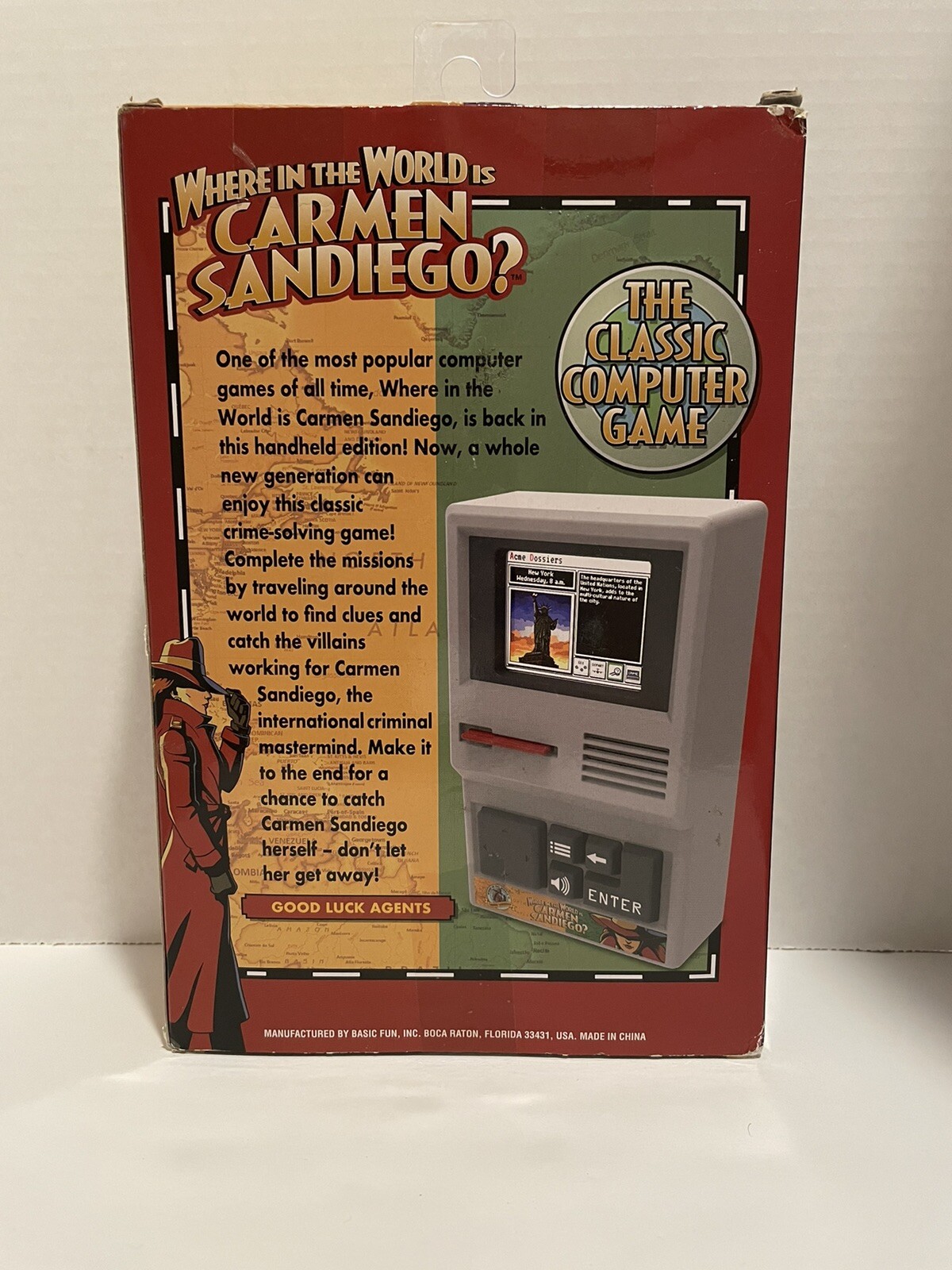 Basic Fun Where in The World Is Carmen Sandiego Handheld Electronic Game -  09613 for sale online | eBay